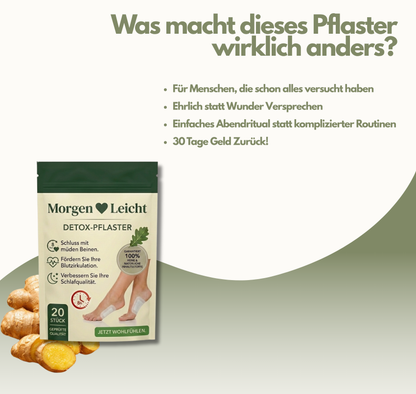 Morgen Leicht Fußpflaster